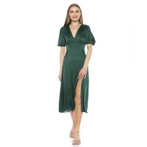 Alexia admor Nola emerald green dress